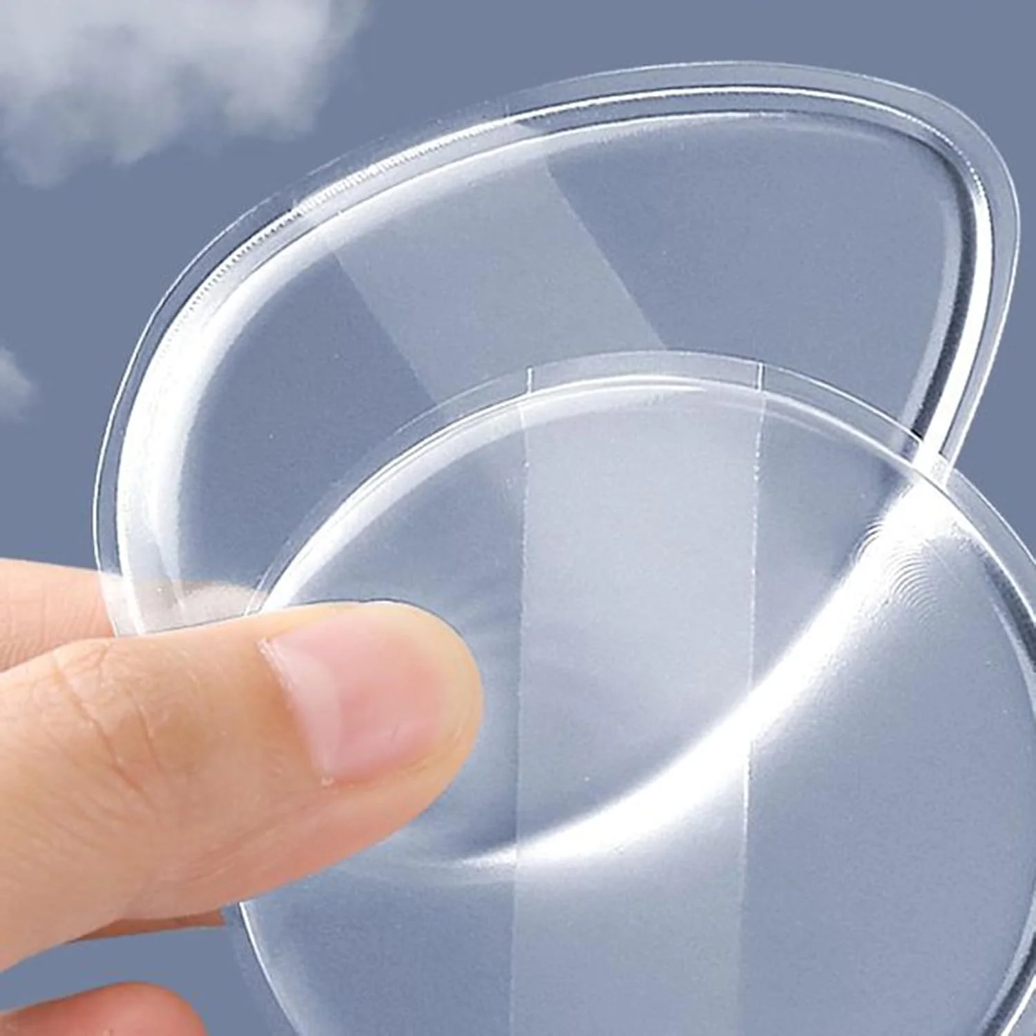 پد آرایشی | پد پودر شفاف برای آرایش صورت | اسفنج مخلوط کن کوچک خشک و مرطوب، ابزار قابل استفاده مجدد برای کانسیلر، رژگونه، زنان و دختران پد آرایشی | پد پودر شفاف برای آرایش صورت | اسفنج مخلوط کن کوچک خشک و مرطوب، ابزار قابل استفاده مجدد برای کانسیلر، رژگونه، زنان و دختران