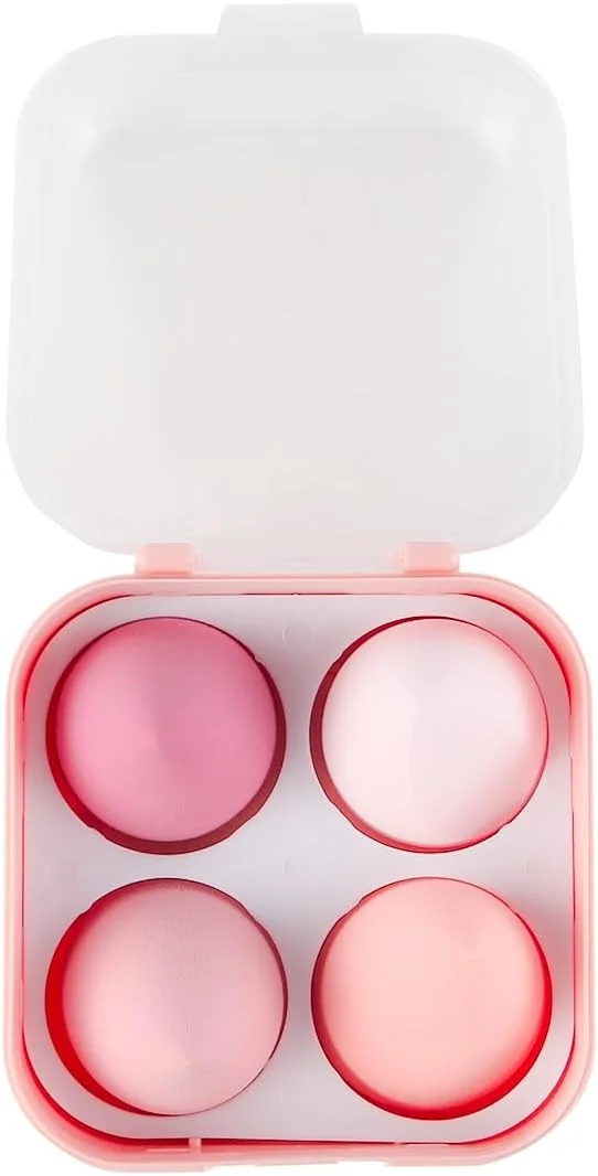 پدهای آرایشی فوق العاده نرم مارشمالو Nicear، 4 عددی - بیوتی بلندر بدون لاتکس برای کرم پودر و کانسیلر