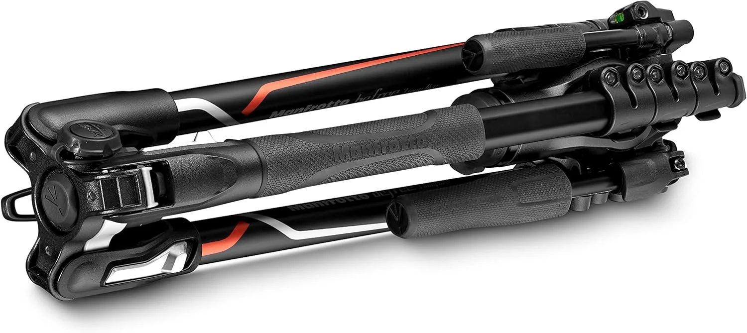 سه پایه مسافرتی آلومینیومی 4 قسمتی Manfrotto Befree Live Advanced با هد سیال سه طرفه سه پایه مسافرتی آلومینیومی 4 قسمتی Manfrotto Befree Live Advanced با هد سیال سه طرفه