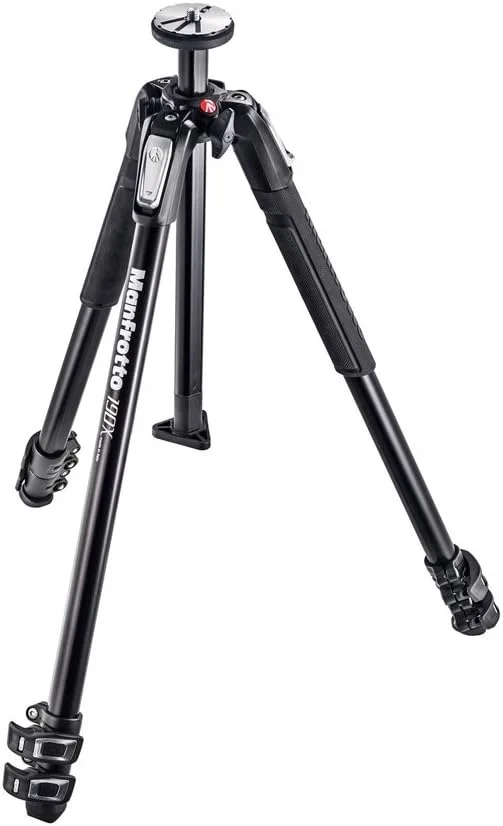 کیت سه پایه آلومینیومی 3 قسمتی Manfrotto 190X با هد 3 طرفه، مشکی مدل MK190X3-3W1 کیت سه پایه آلومینیومی 3 قسمتی Manfrotto 190X با هد 3 طرفه، مشکی مدل MK190X3-3W1