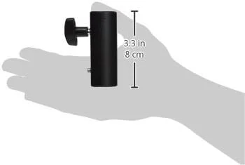 آداپتور آلومینیومی مانفروتو 152 مشکی با حلقه 5/8 اینچ (16 میلی متر) و اتصال نر 11/16 اینچ (17.5 میلی متر) آداپتور آلومینیومی مانفروتو 152 مشکی با حلقه 5/8 اینچ (16 میلی متر) و اتصال نر 11/16 اینچ (17.5 میلی متر)