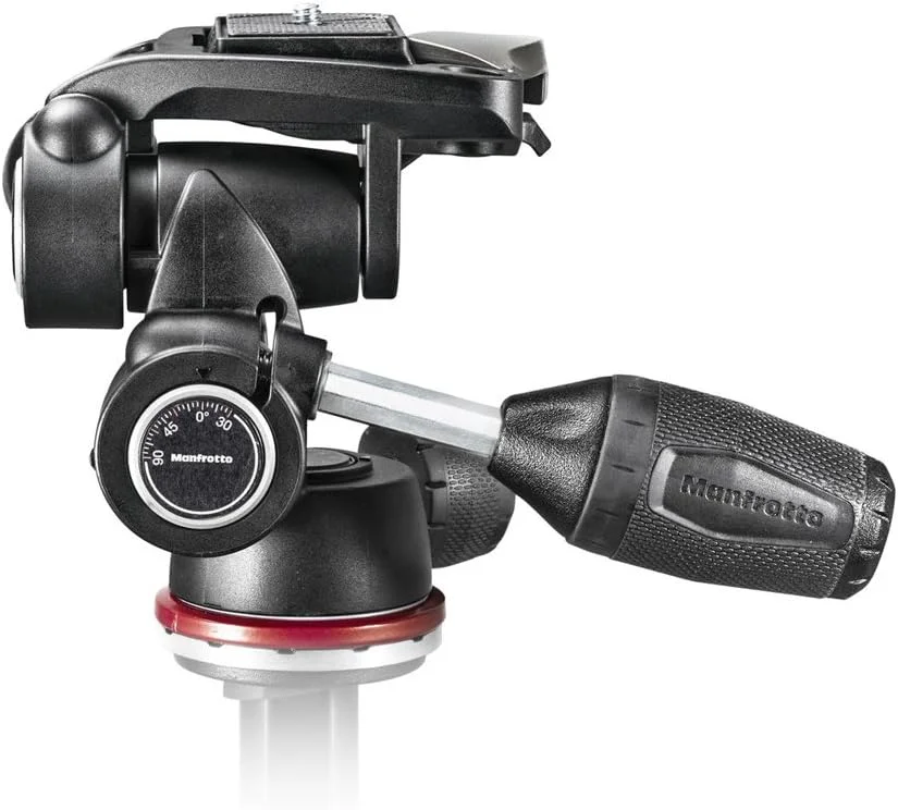 کیت سه پایه آلومینیومی 3 قسمتی Manfrotto 190X با هد 3 طرفه، مشکی مدل MK190X3-3W1 کیت سه پایه آلومینیومی 3 قسمتی Manfrotto 190X با هد 3 طرفه، مشکی مدل MK190X3-3W1