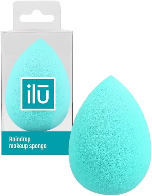 اسفنج آرایشی اشکی T4B ILU برای کرم پودر، کانسیلر و پودر - فیروزه ای اسفنج آرایشی اشکی T4B ILU برای کرم پودر، کانسیلر و پودر - فیروزه ای