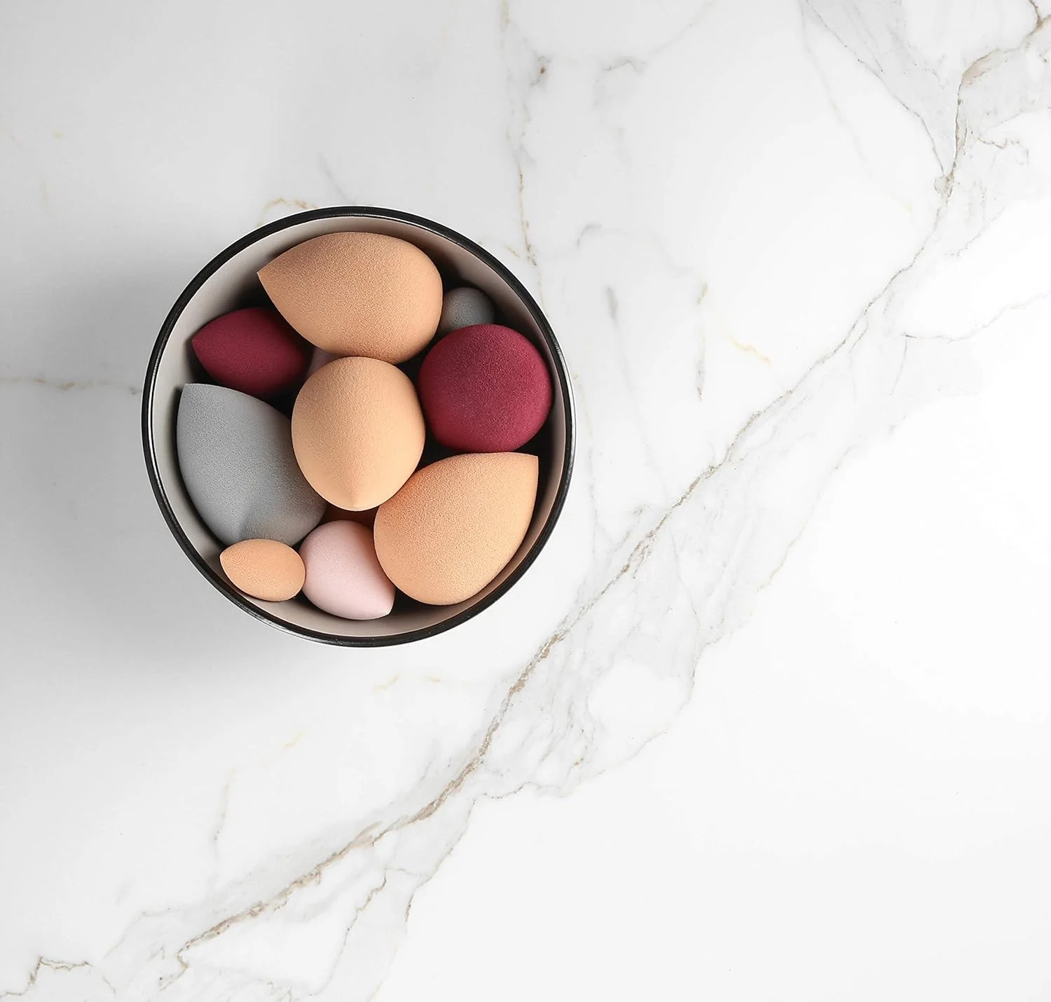 تی بی تولز فور بیوتی T4B لوسونی ست 2 عددی اسفنج آرایشی قطره ای سایز متوسط و کوچک