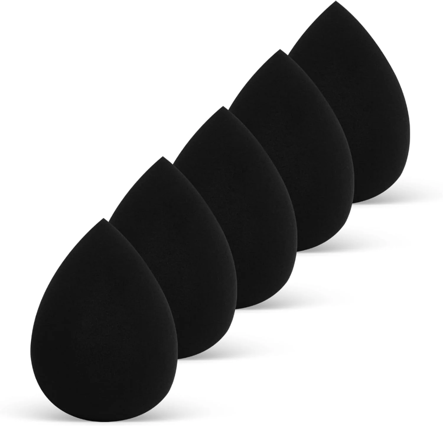 اسفنج های آرایشی VXZOHOW - بدون لاتکس، اسفنج آرایشی با کیفیت بالا برای ترکیب کرم پودر مناسب برای انواع پوست، استفاده بی نقص از آرایش مایع، کرمی و پودری (قابل استفاده خشک و مرطوب، 5 عدد، مشکی) اسفنج های آرایشی VXZOHOW - بدون لاتکس، اسفنج آرایشی با کیفیت بالا برای ترکیب کرم پودر مناسب برای انواع پوست، استفاده بی نقص از آرایش مایع، کرمی و پودری (قابل استفاده خشک و مرطوب، 5 عدد، مشکی)