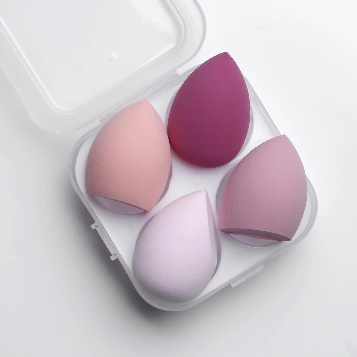 ست اسفنج آرایشی وانبی، بدون لاتکس، مناسب برای کرم پودر، کانسیلر، کرم مایع و پودر (4 عدد) ست اسفنج آرایشی وانبی، بدون لاتکس، مناسب برای کرم پودر، کانسیلر، کرم مایع و پودر (4 عدد)