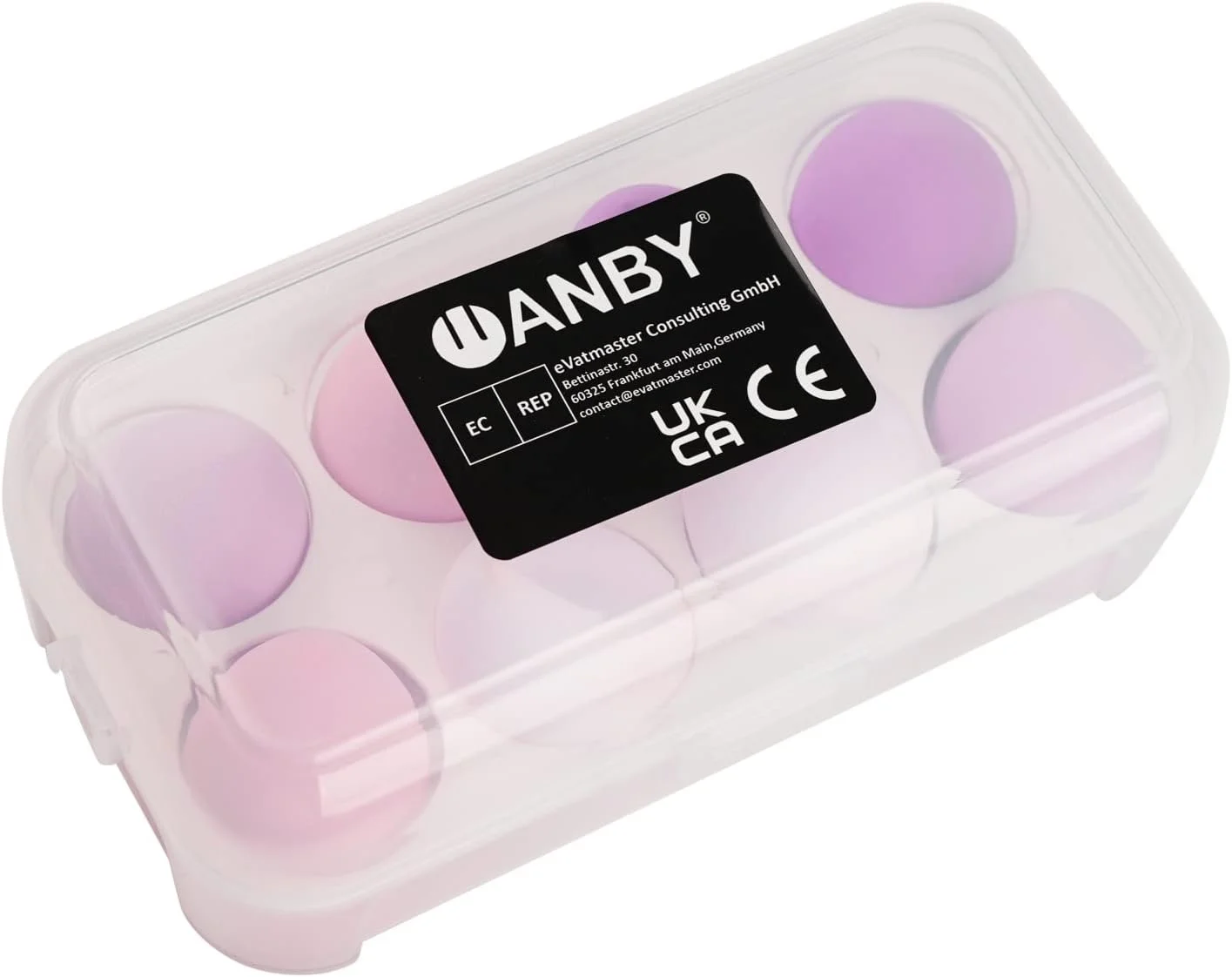 مجموعه اسفنج آرایشی وانبی، بلندر آرایشی بدون لاتکس برای کرم پودر، کانسیلر، کرم مایع و پودر (8 عدد) مجموعه اسفنج آرایشی وانبی، بلندر آرایشی بدون لاتکس برای کرم پودر، کانسیلر، کرم مایع و پودر (8 عدد)