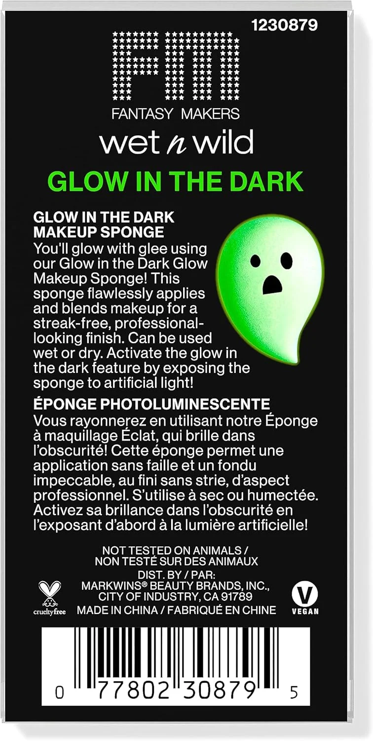 wet n wild Halloween Fantasy Makers Glow In The Dark Makeup Sponge wet n wild Halloween Fantasy Makers Glow In The Dark Makeup Sponge