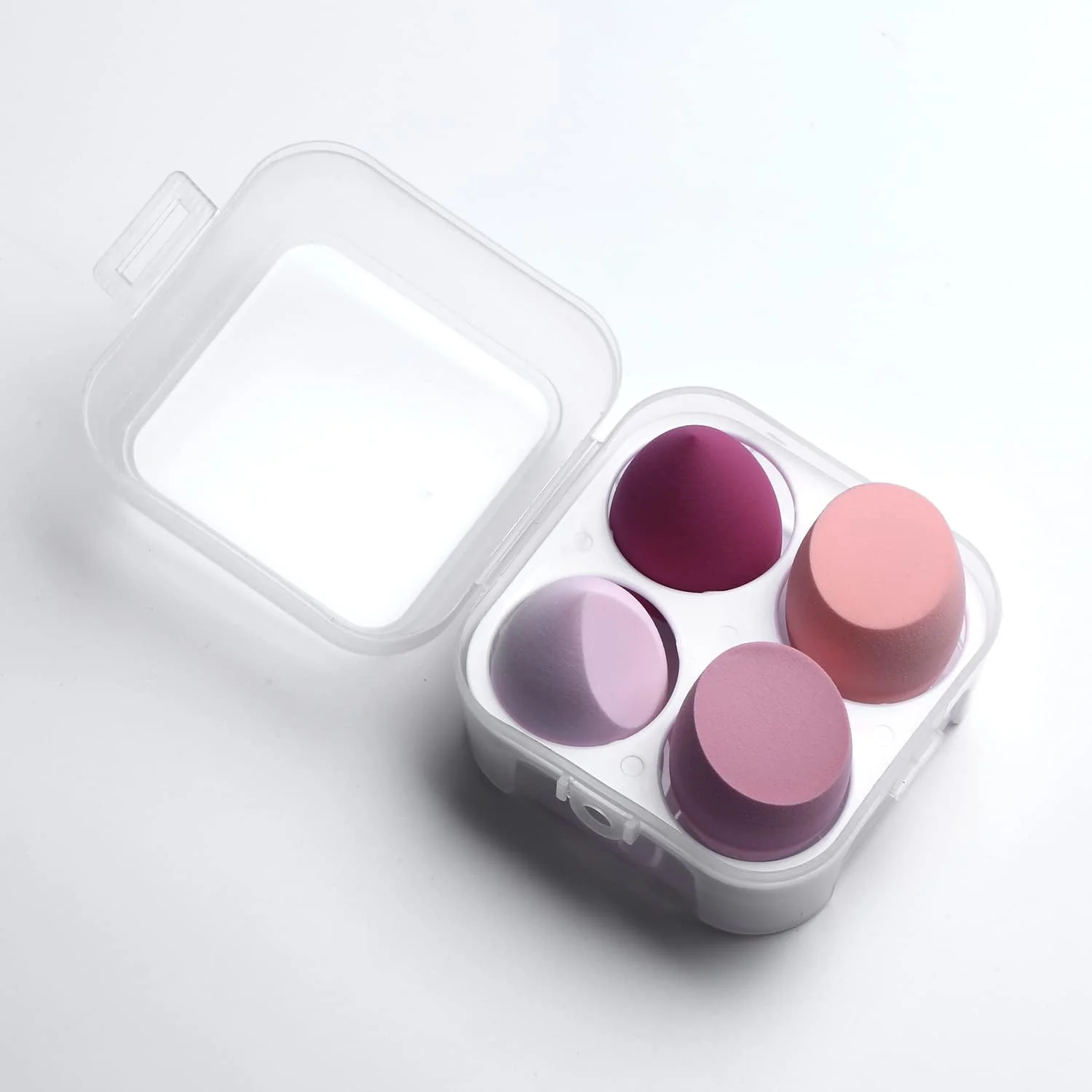 ست اسفنج آرایشی وانبی، بدون لاتکس، مناسب برای کرم پودر، کانسیلر، کرم مایع و پودر (4 عدد) ست اسفنج آرایشی وانبی، بدون لاتکس، مناسب برای کرم پودر، کانسیلر، کرم مایع و پودر (4 عدد)