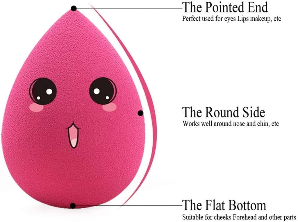 اسفنج آرایشی کرمی سفید گیلاسی - اسفنج های نرم صورتی برای ترکیب کردن، اپلیکاتور آرایش برای کرم مایع پودری کانسیلر کانتور، مخلوط کن لوازم آرایشی، مرطوب و خشک، بدون لاتکس ممتاز اسفنج آرایشی کرمی سفید گیلاسی - اسفنج های نرم صورتی برای ترکیب کردن، اپلیکاتور آرایش برای کرم مایع پودری کانسیلر کانتور، مخلوط کن لوازم آرایشی، مرطوب و خشک، بدون لاتکس ممتاز