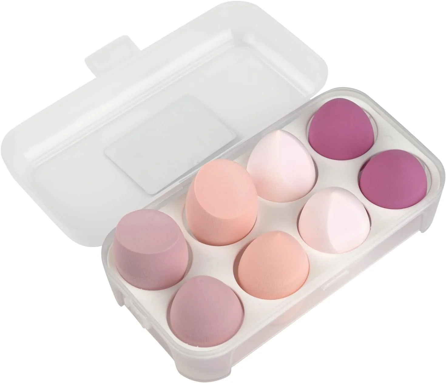 مجموعه اسفنج آرایشی وانبی، بلندر آرایشی بدون لاتکس برای کرم پودر، کانسیلر، کرم مایع و پودر (8 عدد) مجموعه اسفنج آرایشی وانبی، بلندر آرایشی بدون لاتکس برای کرم پودر، کانسیلر، کرم مایع و پودر (8 عدد)