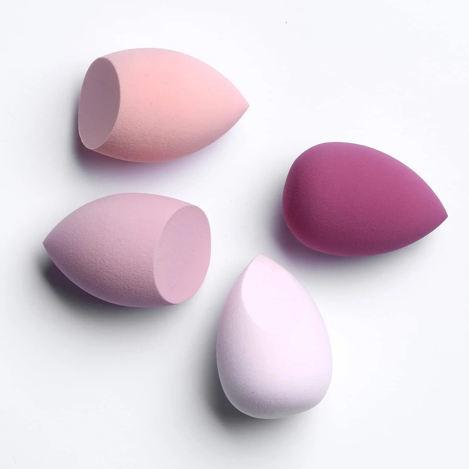 ست اسفنج آرایشی وانبی، بدون لاتکس، مناسب برای کرم پودر، کانسیلر، کرم مایع و پودر (4 عدد) ست اسفنج آرایشی وانبی، بدون لاتکس، مناسب برای کرم پودر، کانسیلر، کرم مایع و پودر (4 عدد)