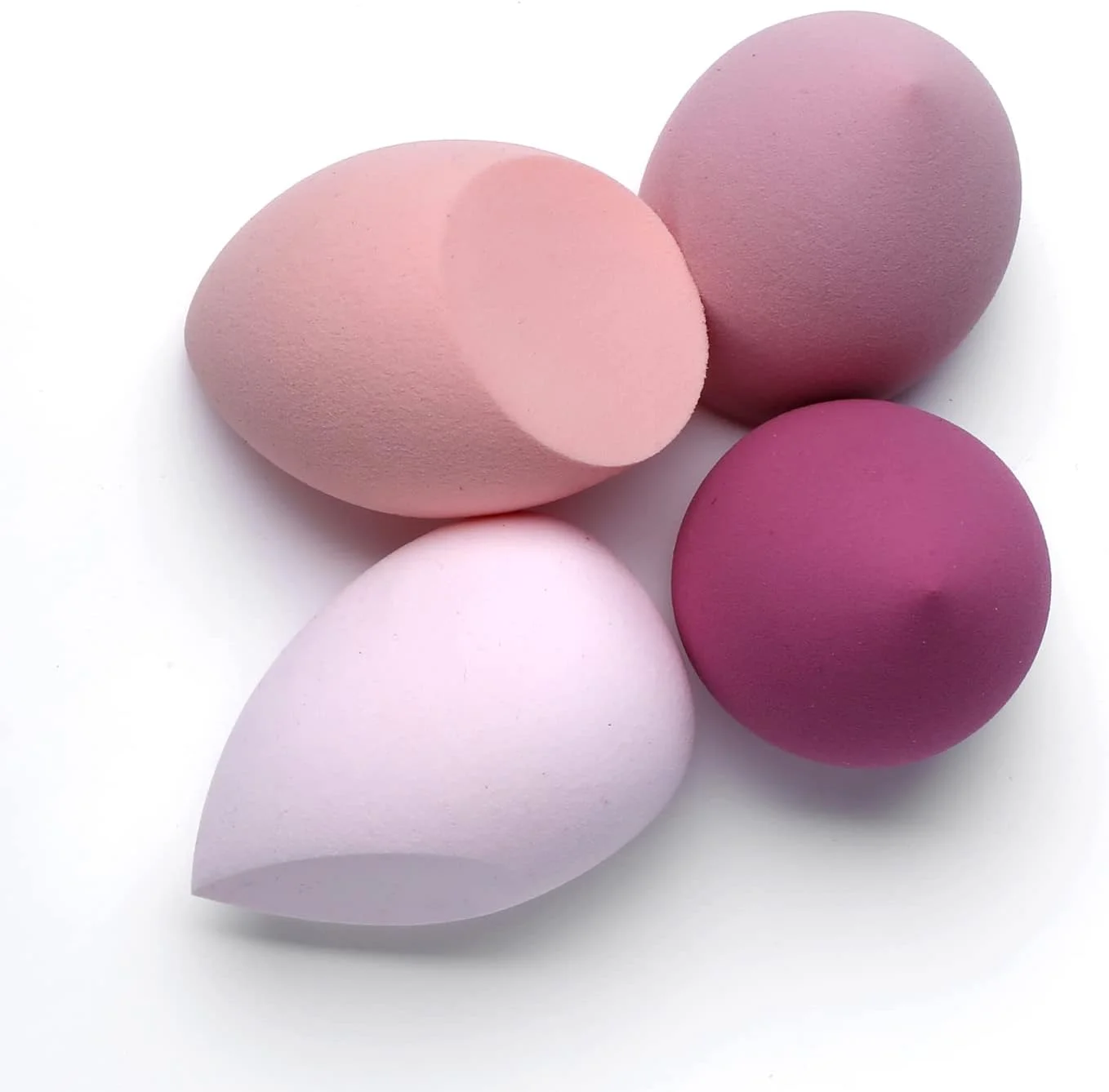 ست اسفنج آرایشی وانبی، بدون لاتکس، مناسب برای کرم پودر، کانسیلر، کرم مایع و پودر (4 عدد) ست اسفنج آرایشی وانبی، بدون لاتکس، مناسب برای کرم پودر، کانسیلر، کرم مایع و پودر (4 عدد)