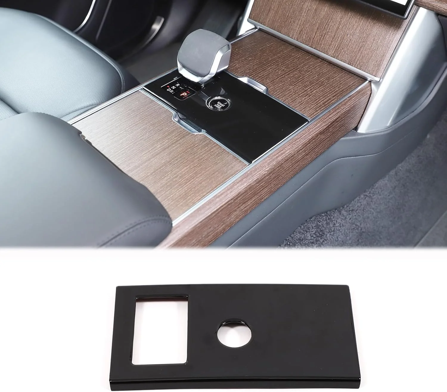 روکش تریم پنل تعویض دنده کنترل مرکزی سازگار با لوازم جانبی لندرور رنج روور وگ 2024 2025، روکش تزئینی پنل ضد خش کنترل تعویض دنده (مشکی پیانویی) روکش تریم پنل تعویض دنده کنترل مرکزی سازگار با لوازم جانبی لندرور رنج روور وگ 2024 2025، روکش تزئینی پنل ضد خش کنترل تعویض دنده (مشکی پیانویی)