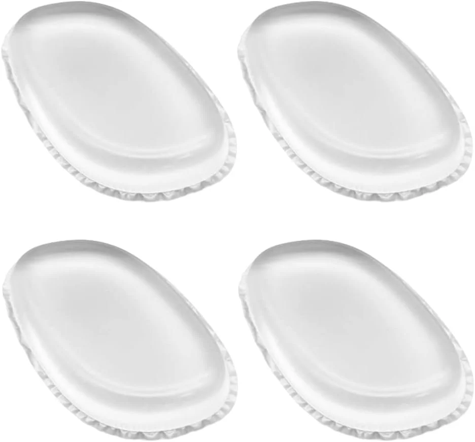 Ysruanh ست 4 عددی اسفنج آرایشی سیلیکونی، بلندر آرایشی سیلیکونی قابل شستشو با کیفیت عالی، پد آرایشی برای کرم پودر مایع، پرایمر، کرم کانتور یا کانسیلر