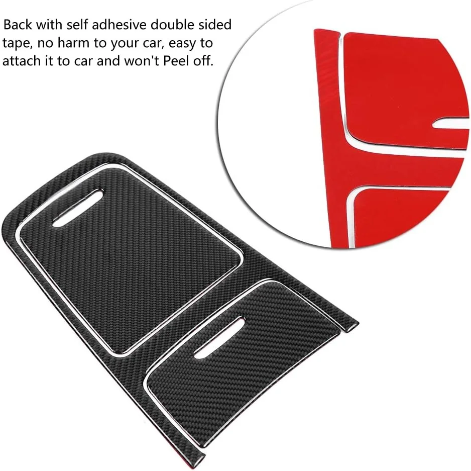 روکش تریم پنل کنترل مرکزی فیبر کربنی برای کلاس A CLA GLA 2013-2019 روکش تریم پنل کنترل مرکزی فیبر کربنی برای کلاس A CLA GLA 2013-2019