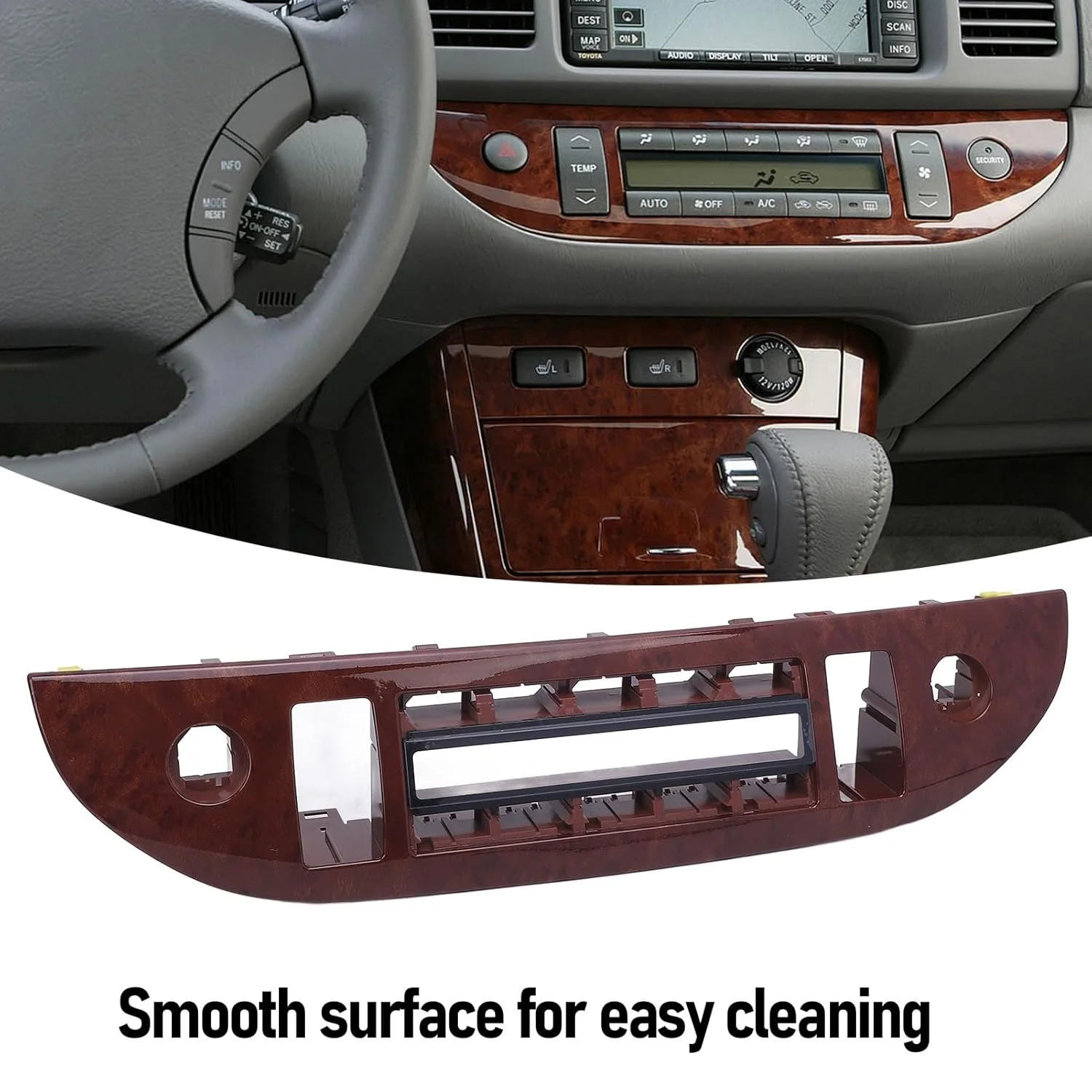 روکش پنل کنترل آب و هوای AC خودرو برای XV30 مدل 2001 تا 2006، تریم روکش کنترل دمای بخاری AC داشبورد مرکزی، جایگزینی پنل سوئیچ کنترل مرکزی تهویه مطبوع روکش پنل کنترل آب و هوای AC خودرو برای XV30 مدل 2001 تا 2006، تریم روکش کنترل دمای بخاری AC داشبورد مرکزی، جایگزینی پنل سوئیچ کنترل مرکزی تهویه مطبوع