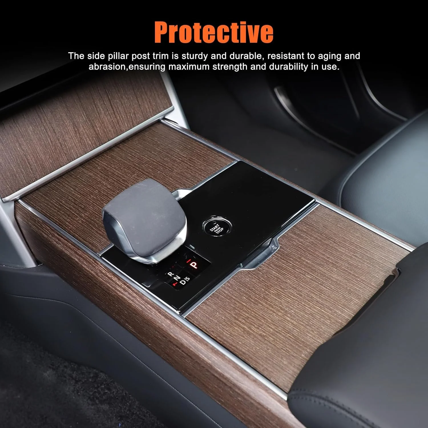 روکش تریم پنل تعویض دنده کنترل مرکزی سازگار با لوازم جانبی لندرور رنج روور وگ 2024 2025، روکش تزئینی پنل ضد خش کنترل تعویض دنده (مشکی پیانویی) روکش تریم پنل تعویض دنده کنترل مرکزی سازگار با لوازم جانبی لندرور رنج روور وگ 2024 2025، روکش تزئینی پنل ضد خش کنترل تعویض دنده (مشکی پیانویی)