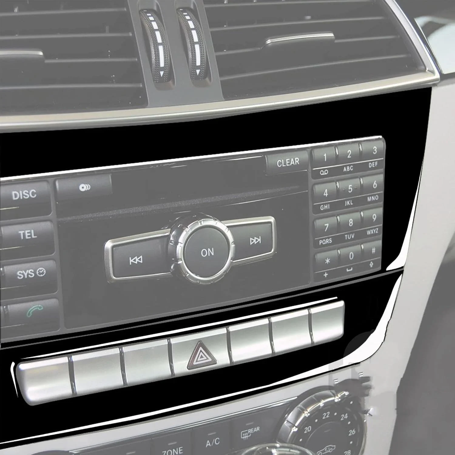 برچسب تریم تزئینی پوشش پنل کنترل سی دی کنترل مرکزی برای مرسدس بنز کلاس C W204 2011-2013 لوازم جانبی خودرو تریم حاشیه ABS برچسب تریم تزئینی پوشش پنل کنترل سی دی کنترل مرکزی برای مرسدس بنز کلاس C W204 2011-2013 لوازم جانبی خودرو تریم حاشیه ABS