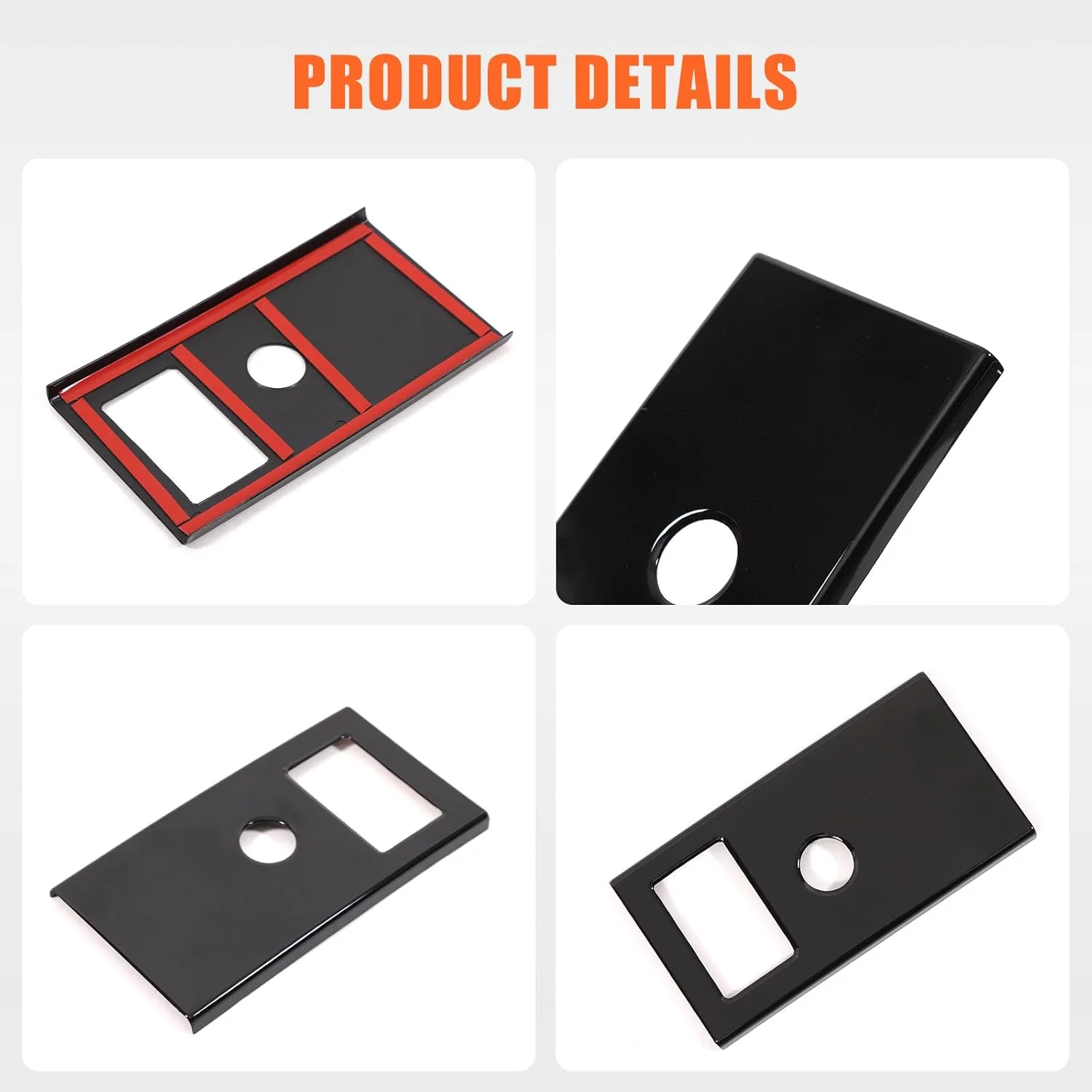 روکش تریم پنل تعویض دنده کنترل مرکزی سازگار با لوازم جانبی لندرور رنج روور وگ 2024 2025، روکش تزئینی پنل ضد خش کنترل تعویض دنده (مشکی پیانویی) روکش تریم پنل تعویض دنده کنترل مرکزی سازگار با لوازم جانبی لندرور رنج روور وگ 2024 2025، روکش تزئینی پنل ضد خش کنترل تعویض دنده (مشکی پیانویی)