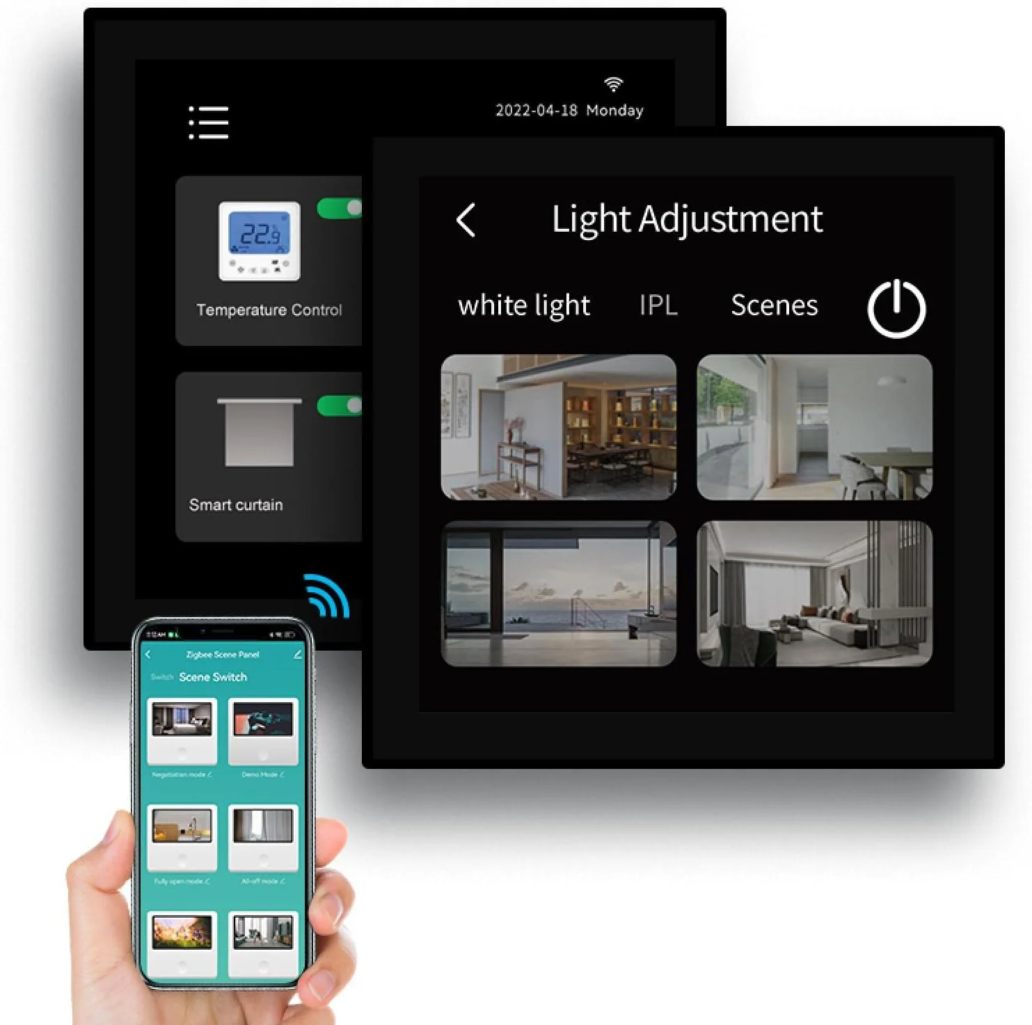 پنل کنترل مرکزی، پنل کنترل صفحه لمسی چند منظوره Tuya، صفحه نمایش LCD هوشمند، دروازه پنل کنترل مرکزی، پنل کنترل صفحه لمسی چند منظوره Tuya، صفحه نمایش LCD هوشمند، دروازه