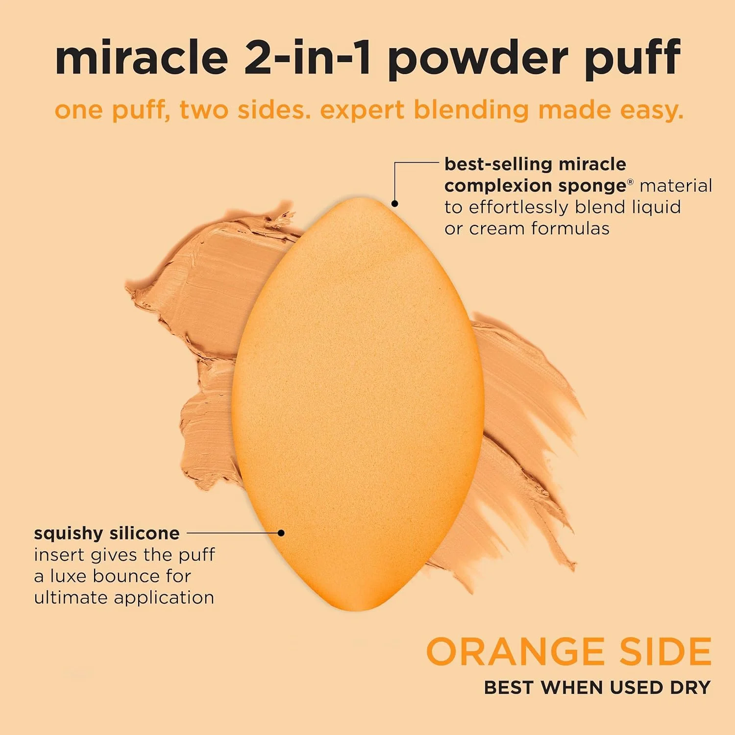 پدهای پودری دو طرفه Real Techniques Miracle 2-In-1، پد ترکیب آرایش دو طرفه، نوار الاستیک برگشت پذیر، اسفنج آرایشی دقیق و پد پودری، برای محصولات مایع، کرمی و پودری پدهای پودری دو طرفه Real Techniques Miracle 2-In-1، پد ترکیب آرایش دو طرفه، نوار الاستیک برگشت پذیر، اسفنج آرایشی دقیق و پد پودری، برای محصولات مایع، کرمی و پودری