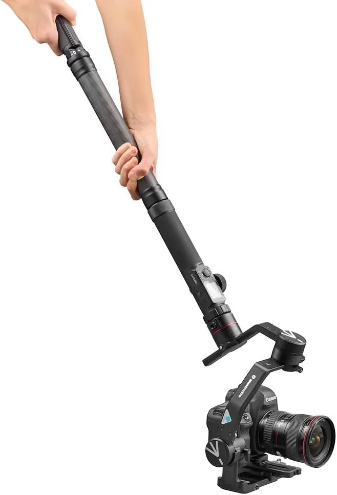 بازوی افزایش طول فیبر کربنی مانفروتو برای گیمبال، مناسب گیمبال های حرفه ای 3 محوره قابل حمل برای دوربین های بدون آینه و SLR، ایده آل برای عکاسان، ولاگرها و بلاگرها بازوی افزایش طول فیبر کربنی مانفروتو برای گیمبال، مناسب گیمبال های حرفه ای 3 محوره قابل حمل برای دوربین های بدون آینه و SLR، ایده آل برای عکاسان، ولاگرها و بلاگرها