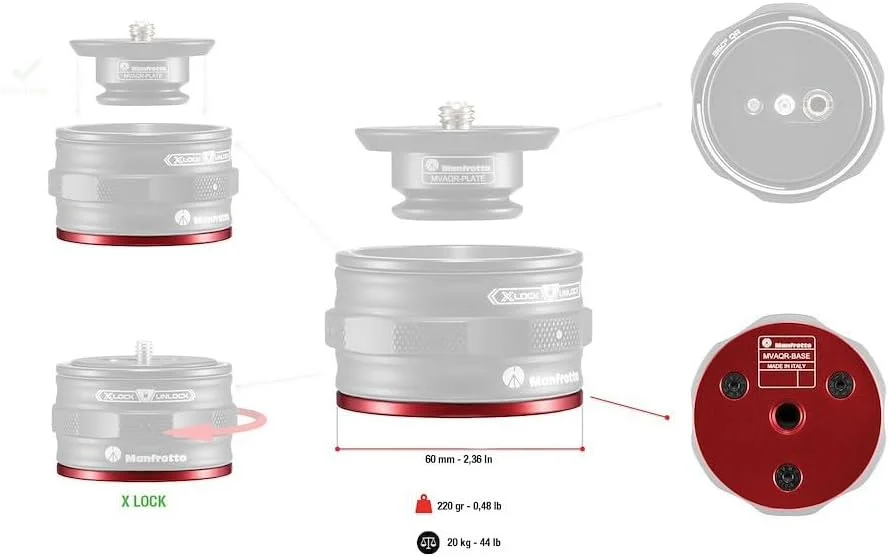 پایه سیستم رهاسازی سریع Manfrotto MOVE، لوازم جانبی برای سه پایه، تثبیت کننده، کنترل حرکت، تجهیزات عکاسی و فیلمبرداری، برای کاربران CSC و پویا پایه سیستم رهاسازی سریع Manfrotto MOVE، لوازم جانبی برای سه پایه، تثبیت کننده، کنترل حرکت، تجهیزات عکاسی و فیلمبرداری، برای کاربران CSC و پویا