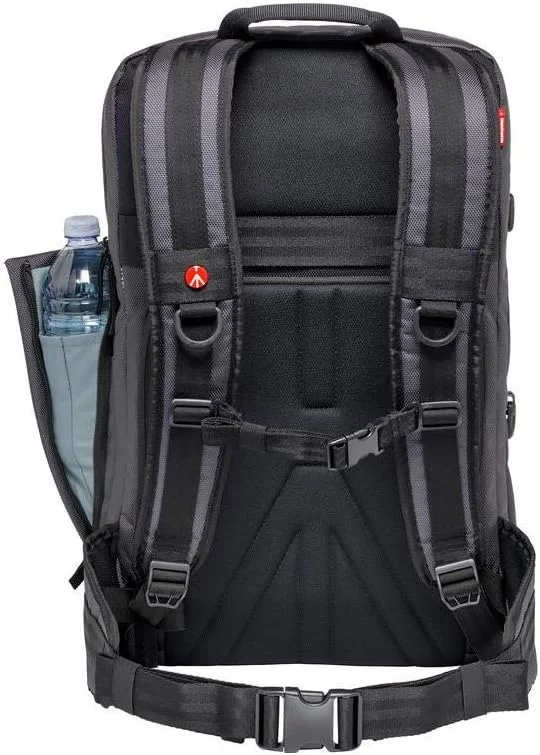 کیف کوله پشتی دوربین Manfrotto Manhattan Mover-50، چند منظوره، برای حمل دوربین و لوازم جانبی، از جنس ضد آب، کوله پشتی عکاسی با محفظه لپ تاپ و تبلت، با نگهدارنده سه پایه