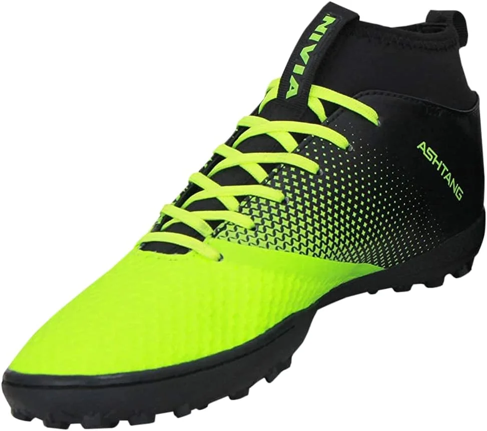 کفش چمن مصنوعی فوتبال مردانه Nivia Ashtang، (سبز/مشکی) 09، 3934FG