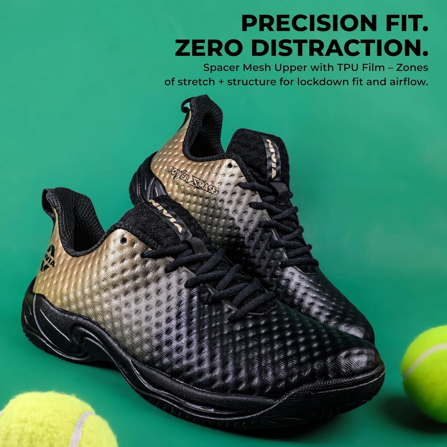 کفش تنیس مردانه نیویا مدل Power Smash