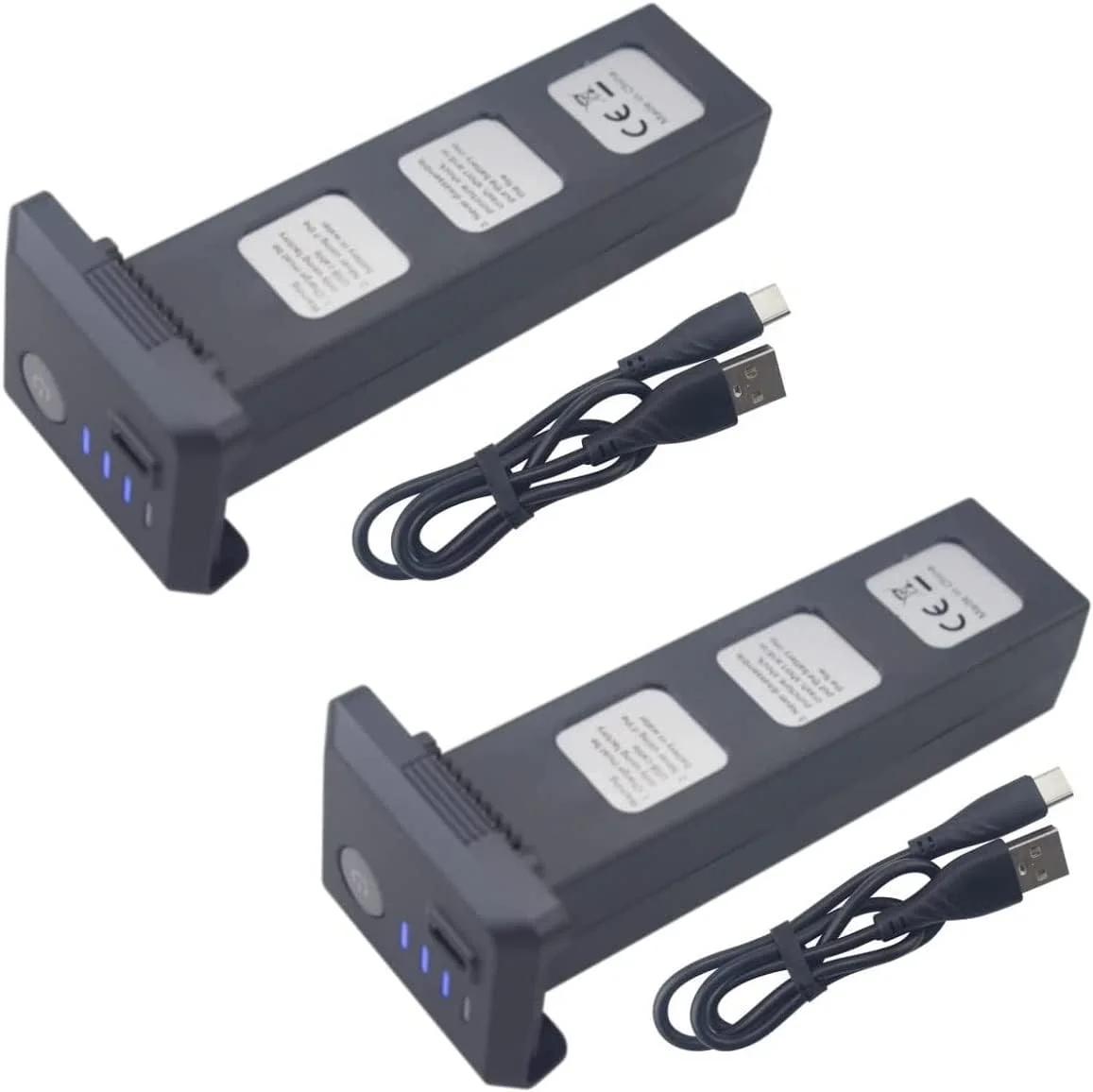 2 عدد باتری لیتیومی 3S 11.1V 2600mah به همراه کابل شارژ USB برای کوادکوپترهای SJRC F7 F7pro F7S F7GB2 9800FT RC
