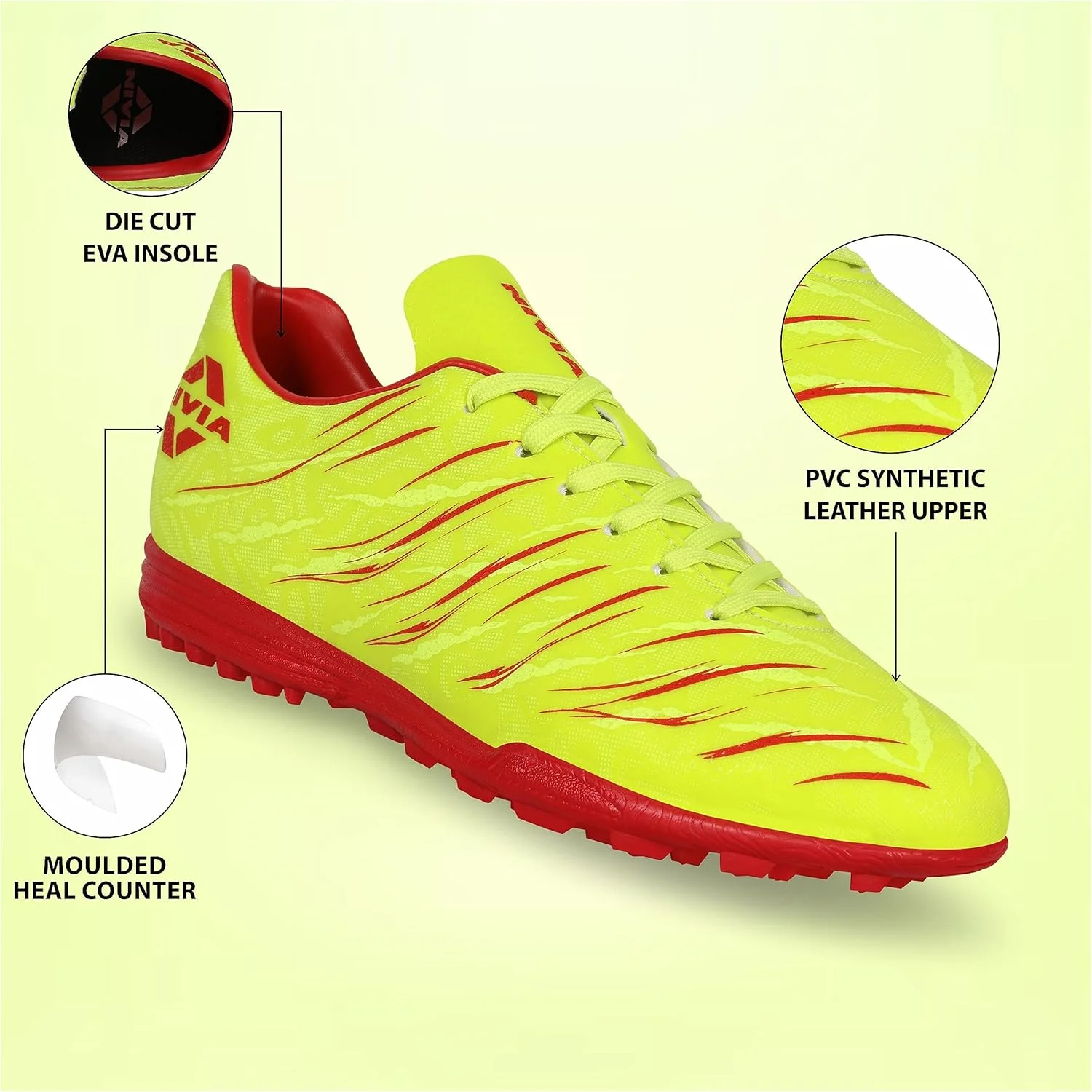 کفش چمن مصنوعی مردانه Nivia Carbonite 6.0