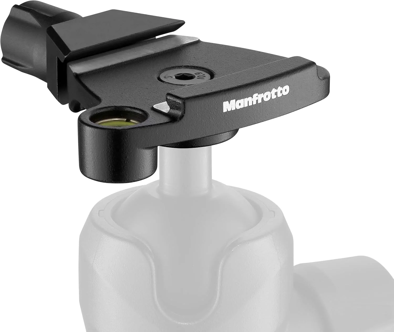 آداپتور قفل بالایی سریع Manfrotto Traveler - نگهدارنده صفحه سازگار با Arca برای سه پایه های Befree، هد های توپی 494 و 496 - جمع و جور و سبک وزن - آلومینیومی - MSQ6T، مشکی