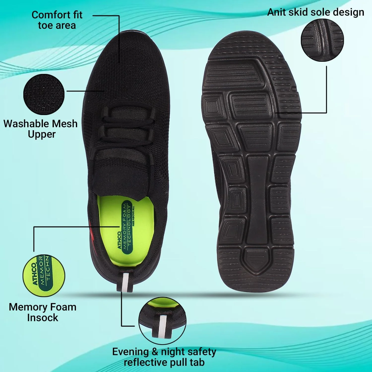 کفش ورزشی مردانه آتکو مدل میامی