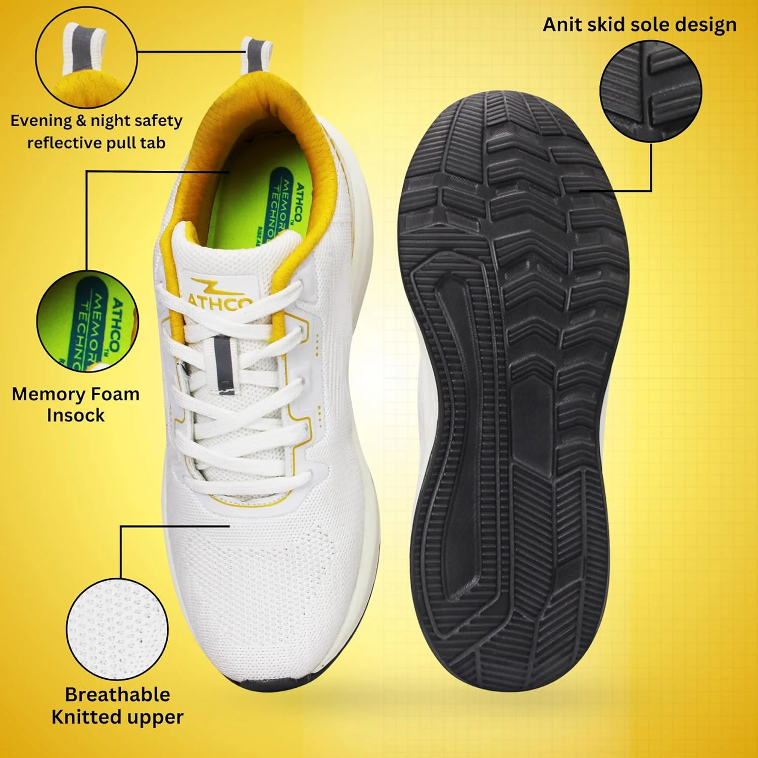 کفش ورزشی مردانه رودئو آتکو (ATHST-44)