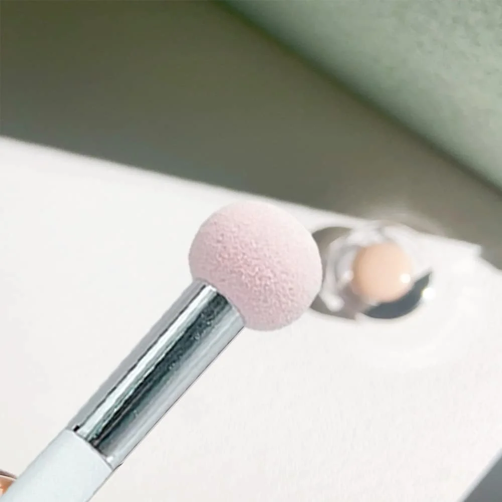 ست براش اسفنجی فونداسیون ZGDFSM، پد آرایشی، براش آرایشی پودر اسفنجی فونداسیون، اپلیکاتور دریایی، براش کانسیلر برای زنان