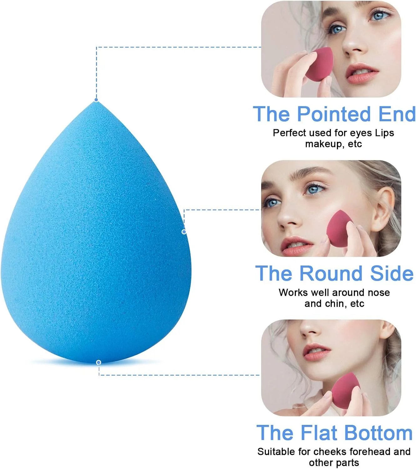 پد آرایشی یوشینان، مجموعه 5 عددی اسفنج تخم مرغی برای آرایش، مناسب برای کرم پودر مایع، کرم و پودر، چند رنگ. پد آرایشی یوشینان، مجموعه 5 عددی اسفنج تخم مرغی برای آرایش، مناسب برای کرم پودر مایع، کرم و پودر، چند رنگ.