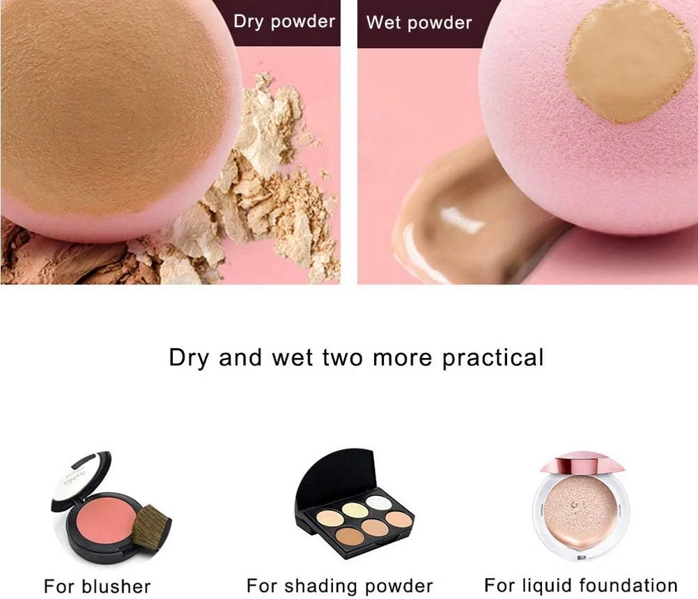 پد آرایشی ZHIYE، پد اسفنجی مخلوط کننده آرایش، اسفنج فونداسیون، اسفنج کانسیلر، 9 عدد پد آرایشی ZHIYE، پد اسفنجی مخلوط کننده آرایش، اسفنج فونداسیون، اسفنج کانسیلر، 9 عدد