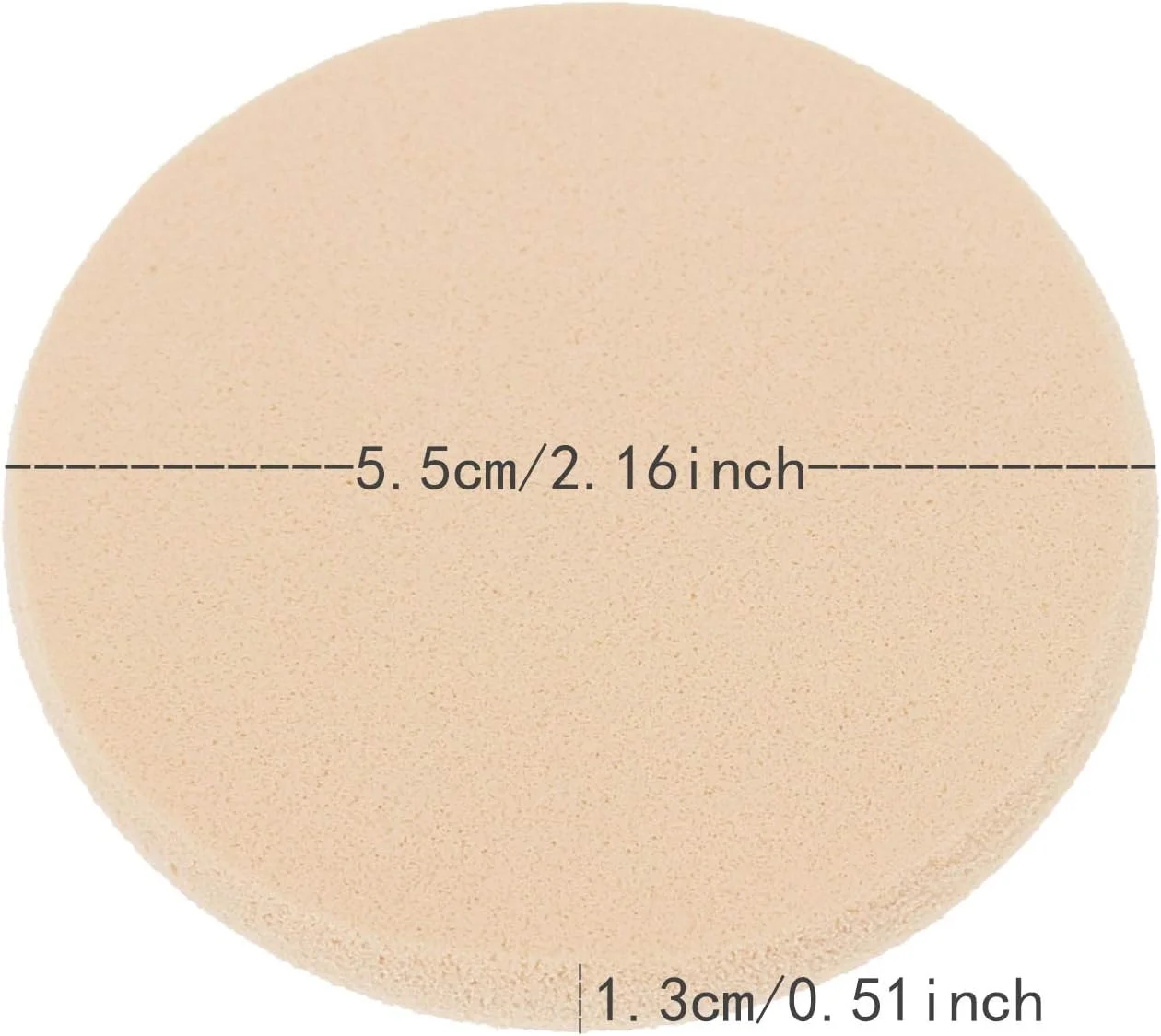 پدهای آرایشی گرد و نرم زنانه برای صورت، چشم و زیرسازی، پف پودر صاف کننده صورت، اسفنج های اپلیکاتور رژگونه لوازم آرایشی، قابل استفاده به صورت خشک و مرطوب، 25 عدد پدهای آرایشی گرد و نرم زنانه برای صورت، چشم و زیرسازی، پف پودر صاف کننده صورت، اسفنج های اپلیکاتور رژگونه لوازم آرایشی، قابل استفاده به صورت خشک و مرطوب، 25 عدد