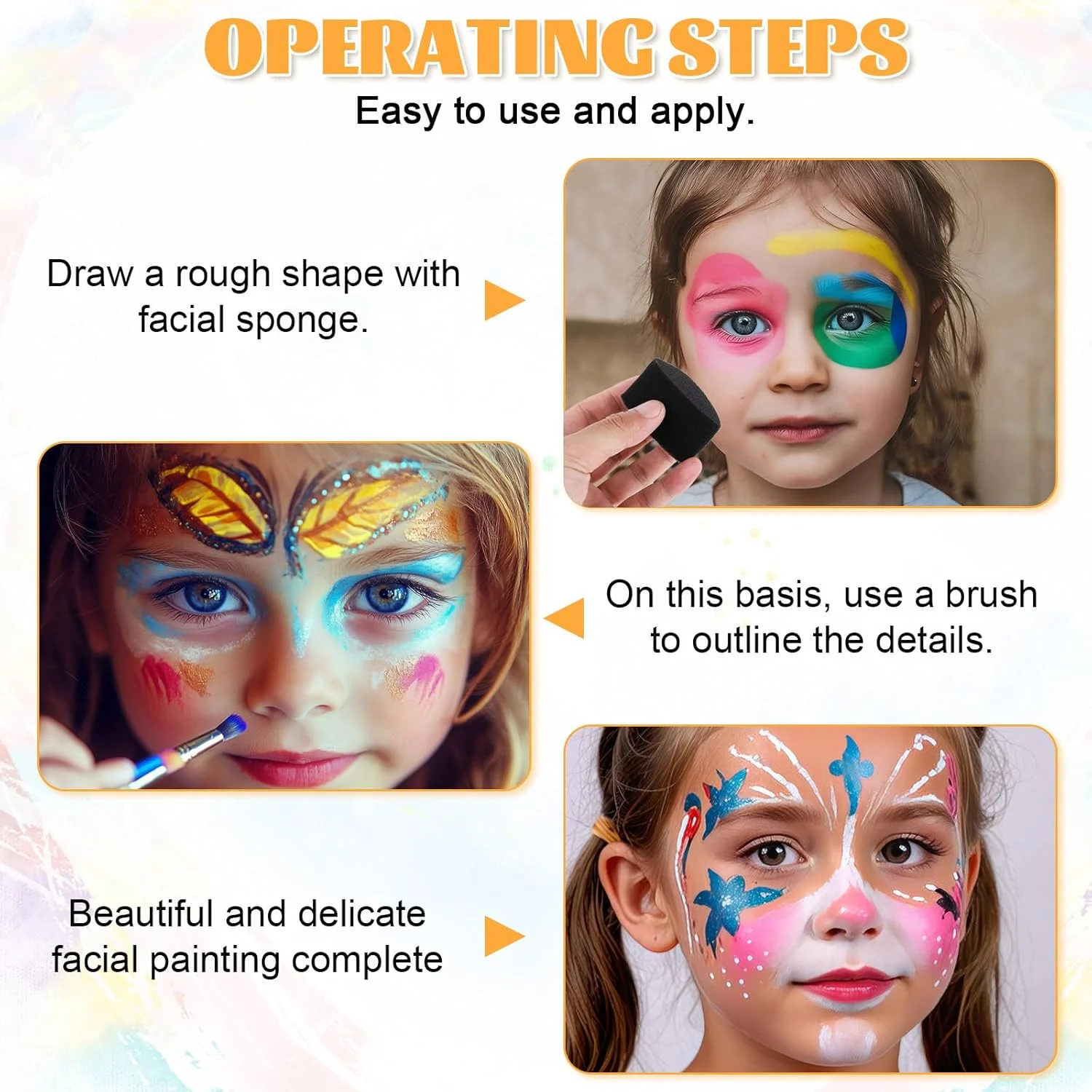 پد آرایشی WY LIGHTING مدل LEVEL 20 عددی، پد اسفنجی رنگ صورت، پف با تراکم بالا، نرم و قابل استفاده مجدد، اسفنج نقاشی بدن، اسفنج آرایشی گلبرگ قطره ای، کرم پودر مناسب برای کارهای هنری و کانسیلر پد آرایشی WY LIGHTING مدل LEVEL 20 عددی، پد اسفنجی رنگ صورت، پف با تراکم بالا، نرم و قابل استفاده مجدد، اسفنج نقاشی بدن، اسفنج آرایشی گلبرگ قطره ای، کرم پودر مناسب برای کارهای هنری و کانسیلر