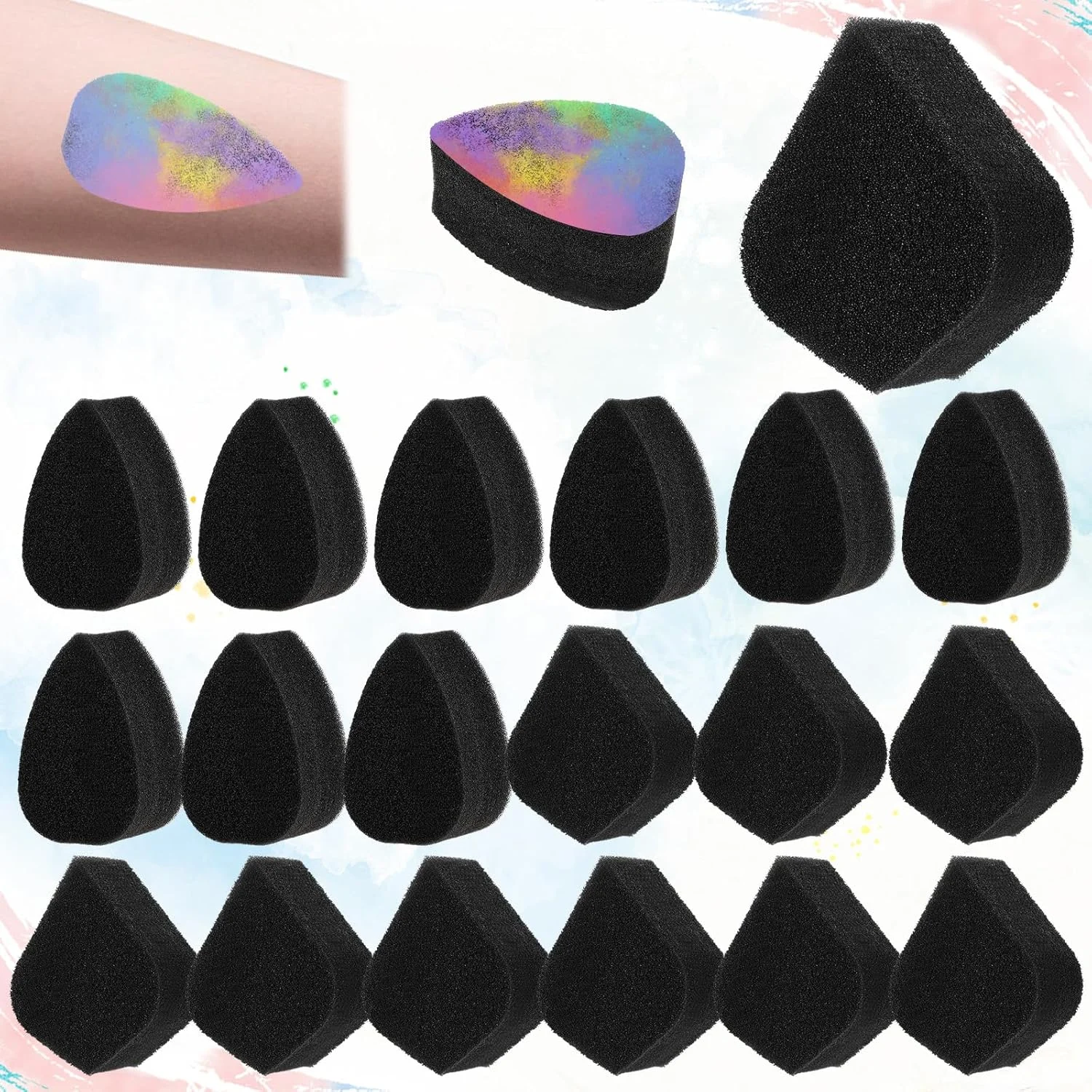 پد آرایشی WY LIGHTING مدل LEVEL 20 عددی، پد اسفنجی رنگ صورت، پف با تراکم بالا، نرم و قابل استفاده مجدد، اسفنج نقاشی بدن، اسفنج آرایشی گلبرگ قطره ای، کرم پودر مناسب برای کارهای هنری و کانسیلر پد آرایشی WY LIGHTING مدل LEVEL 20 عددی، پد اسفنجی رنگ صورت، پف با تراکم بالا، نرم و قابل استفاده مجدد، اسفنج نقاشی بدن، اسفنج آرایشی گلبرگ قطره ای، کرم پودر مناسب برای کارهای هنری و کانسیلر