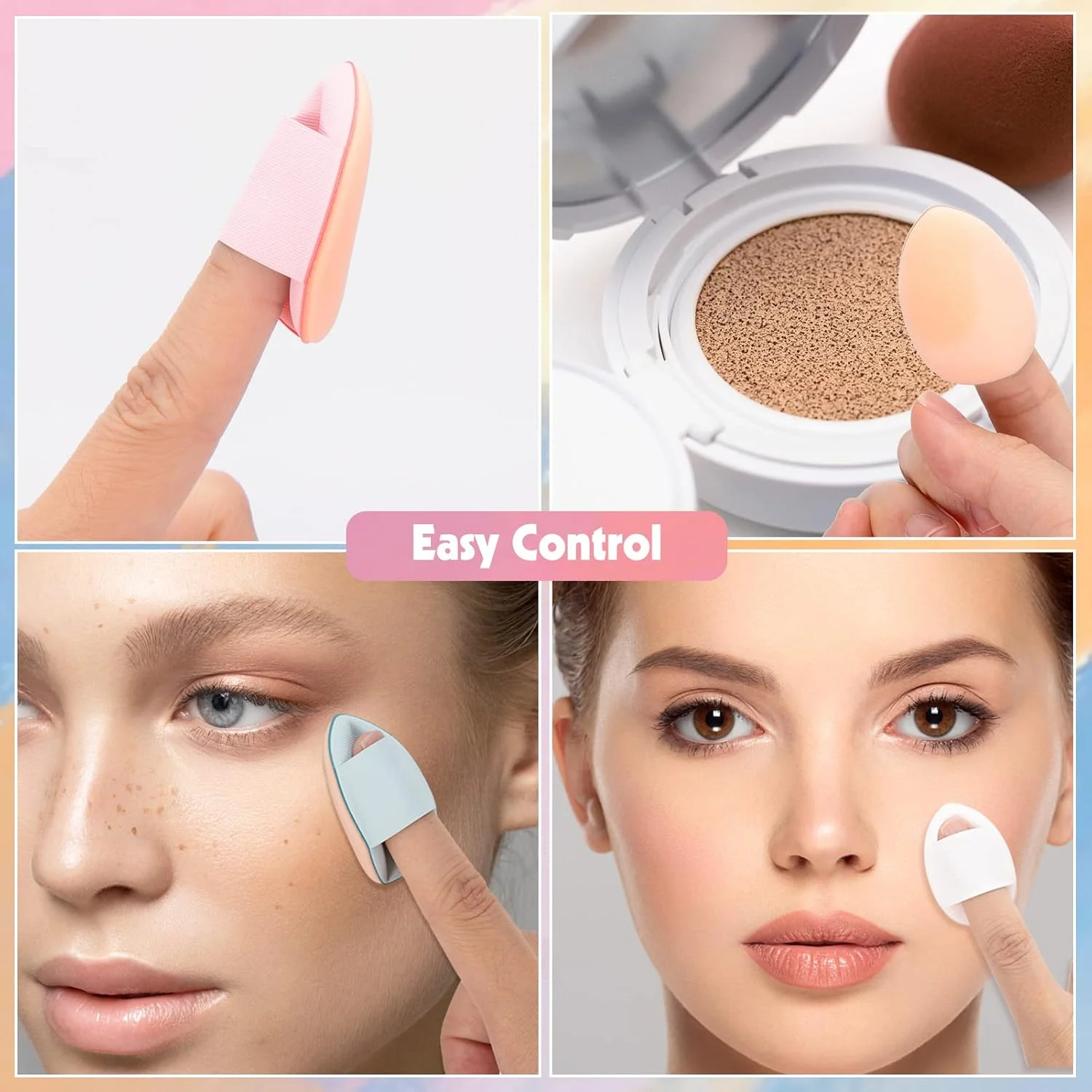 پد پودر 9 تکه Vspek، 3 سایز معمولی + 6 سایز مینی، پد پودر کانسیلر فونداسیون آرایشی، پد آرایشی مثلثی نرم صورت برای پودر شل، ست اسفنج های ترکیبی فونداسیون آرایشی پد پودر 9 تکه Vspek، 3 سایز معمولی + 6 سایز مینی، پد پودر کانسیلر فونداسیون آرایشی، پد آرایشی مثلثی نرم صورت برای پودر شل، ست اسفنج های ترکیبی فونداسیون آرایشی