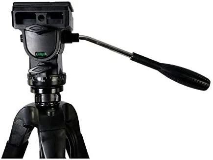 سه پایه آلومینیومی KODAK T360 با سر پن/شیب سه طرفه برای دوربین های DSLR و فیلمبرداری (مشکی)