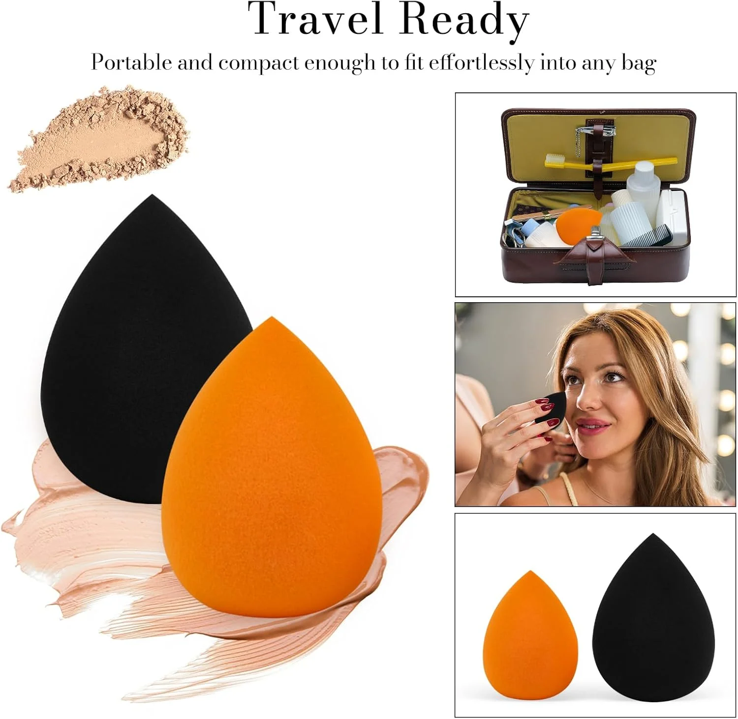 اسفنج های آرایشی VXZOHOW - بدون لاتکس، اسفنج آرایشی با کیفیت بالا برای ترکیب کرم پودر مناسب برای انواع پوست، استفاده بی نقص از مواد آرایشی مایع، کرمی و پودری (قابل استفاده خشک و مرطوب، 7 عدد، چند رنگ) اسفنج های آرایشی VXZOHOW - بدون لاتکس، اسفنج آرایشی با کیفیت بالا برای ترکیب کرم پودر مناسب برای انواع پوست، استفاده بی نقص از مواد آرایشی مایع، کرمی و پودری (قابل استفاده خشک و مرطوب، 7 عدد، چند رنگ)