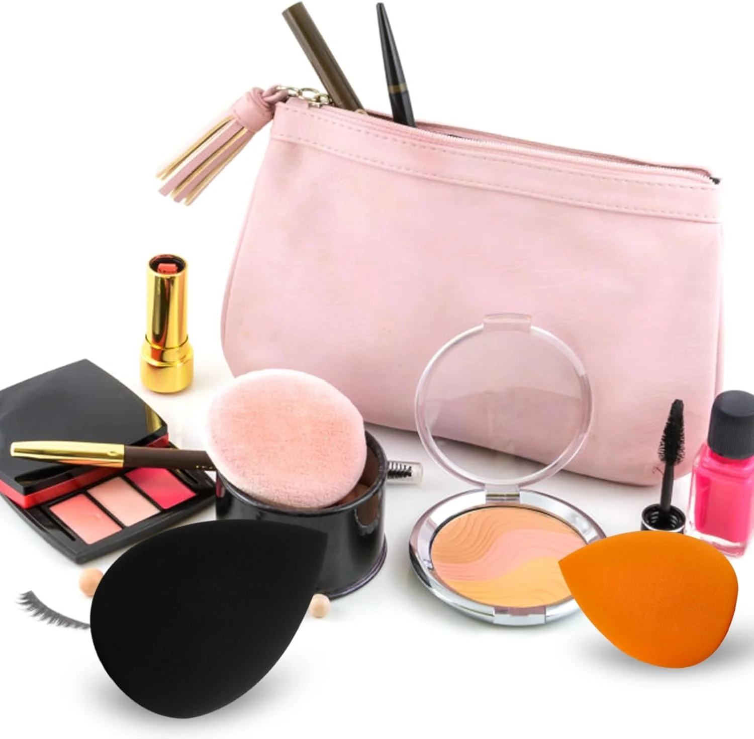 اسفنج های آرایشی VXZOHOW - بدون لاتکس، اسفنج آرایشی با کیفیت بالا برای ترکیب کرم پودر مناسب برای انواع پوست، استفاده بی نقص از مواد آرایشی مایع، کرمی و پودری (قابل استفاده خشک و مرطوب، 7 عدد، چند رنگ) اسفنج های آرایشی VXZOHOW - بدون لاتکس، اسفنج آرایشی با کیفیت بالا برای ترکیب کرم پودر مناسب برای انواع پوست، استفاده بی نقص از مواد آرایشی مایع، کرمی و پودری (قابل استفاده خشک و مرطوب، 7 عدد، چند رنگ)