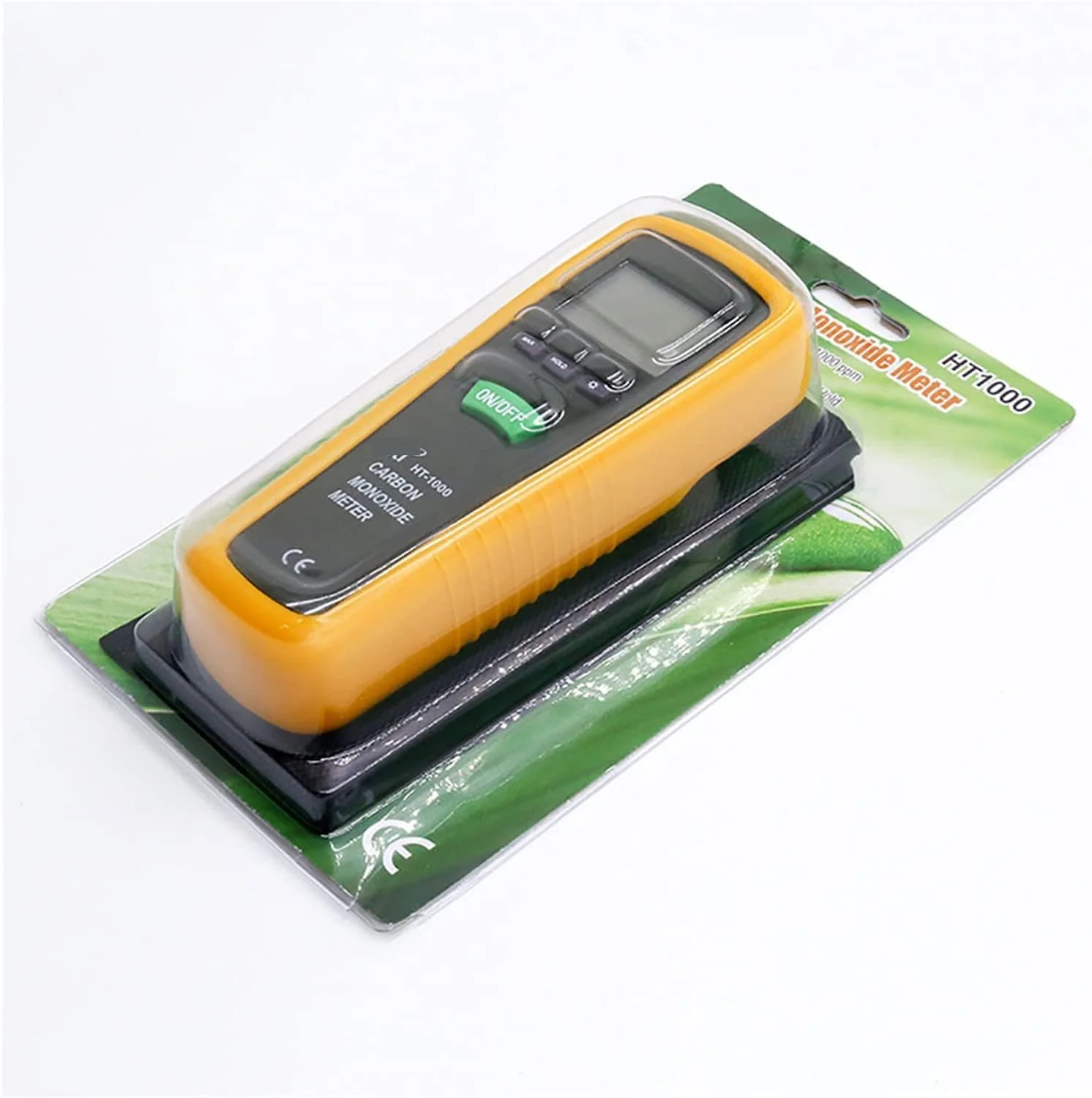 دستگاه تشخیص مونوکسید کربن دیجیتال قابل حمل با دقت بالا، تستر گاز CO، آلارم صوتی 1000PPM برای ابزارهای داخلی و خارجی