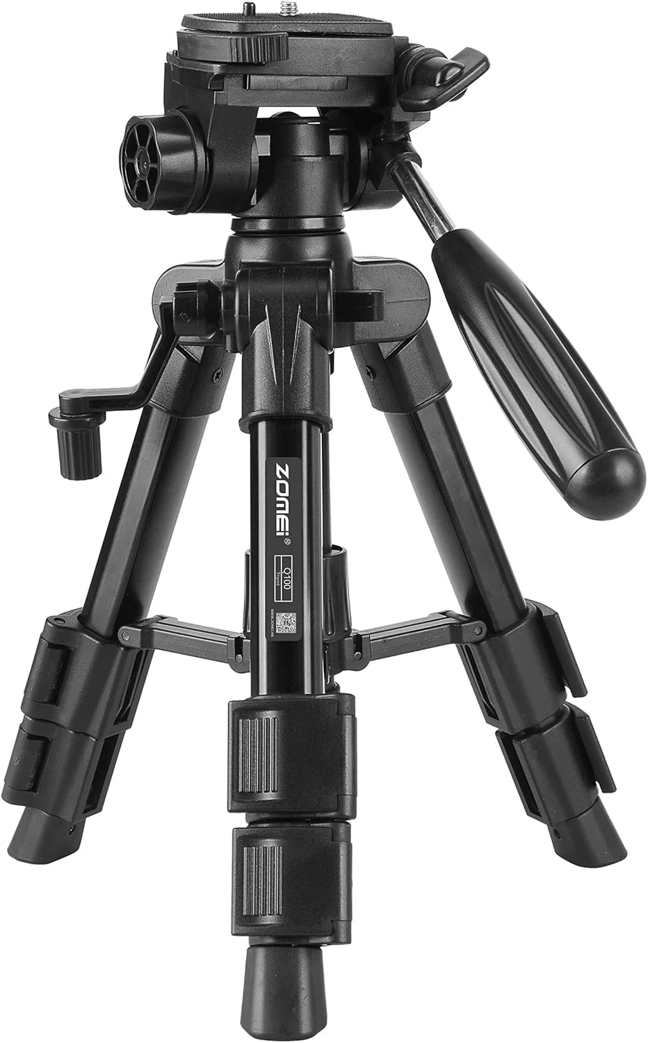 سه پایه رومیزی مسافرتی کوچک ZOMEI ZM-HR-Q100-Tripod-01 با هد پن/شیب سه طرفه، صفحه رهاسازی سریع و کیف برای دوربین DSLR، سه پایه آلومینیومی کوچک با کیف حمل، مشکی سه پایه رومیزی مسافرتی کوچک ZOMEI ZM-HR-Q100-Tripod-01 با هد پن/شیب سه طرفه، صفحه رهاسازی سریع و کیف برای دوربین DSLR، سه پایه آلومینیومی کوچک با کیف حمل، مشکی