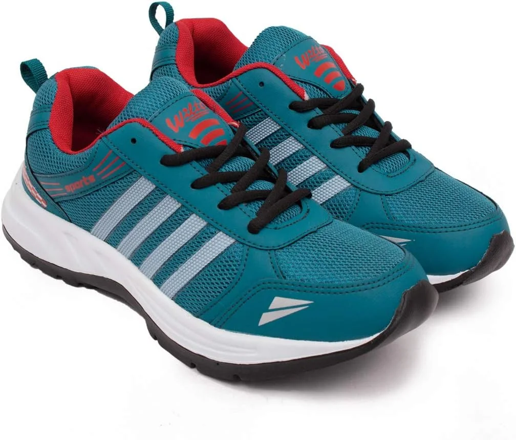 کفش های دویدن مردانه ASIAN Wonder-13 سبز قرمز، کفش های ورزشی، کفش های پیاده روی سایز 44.5 EU