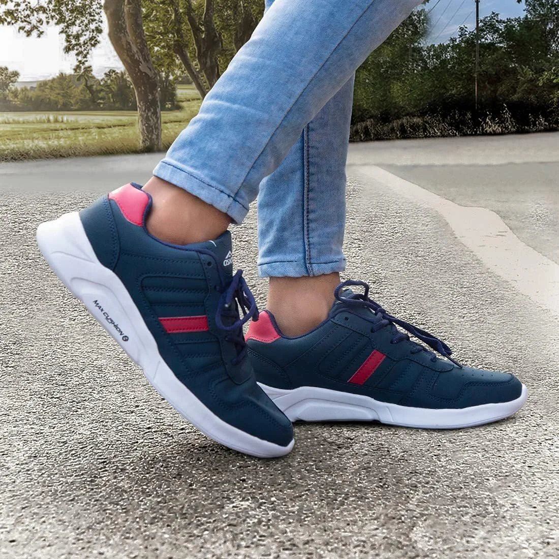 کفش ورزشی مردانه ASIAN SIAN مدل Waterproof-03 مناسب دویدن، پیاده روی و باشگاه، مشکی